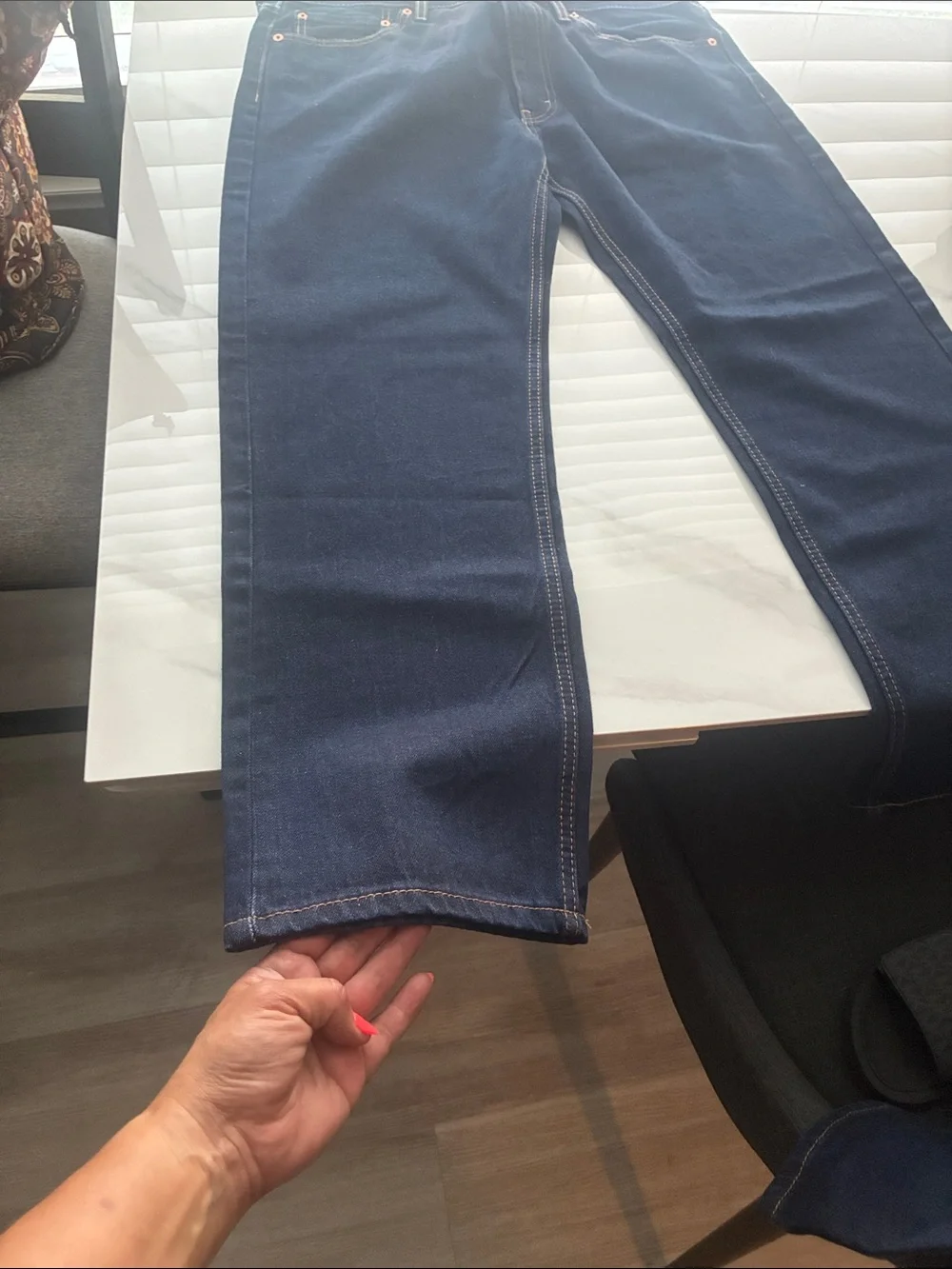 Levi's Men’s Indigo Slim Straight Jeans